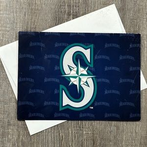 💞 New Blank Seattle Mariners Card with Envelope